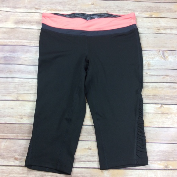 Tangerine Small Lot Of 3 Capri Crop Pant Leggings - Picture 5 of 8